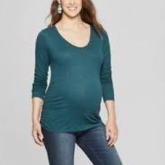 Motherhood Maternity Longsleeve Ruched Sides And Sleeves Teal Top Size M. Chest 19” (28” Total) Length 28” Sleeve 28” Please See All Photos As They Are Part Of The Description. Feel Free To Contact Us With Any Questions. Happy Poshing! Pb2 Fitted Spring Maternity Tops, Fitted Maternity Tops For Spring, Fitted Long Sleeve Maternity Tops, Casual Maternity Tops For Fall, Stretch Long Sleeve Maternity Tops, Casual Fall Maternity Tops, Maternity Long Sleeve Cotton Tops, Casual Fitted Maternity Top, Spring Maternity Top With Long Sleeves