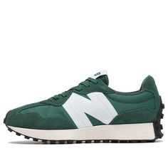 Retro Green New Balance Sneakers, New Balance Running Shoes With Vulcanized Sole For Streetwear, Retro Running Shoes With Rubber Sole For Streetwear, Retro New Balance Sneakers With Round Toe, Retro New Balance Sneakers, Retro Low-top Running Shoes With Vibram Sole, Retro Sneakers With Contrast Sole For Running, Retro Running Shoes With Rubber Sole And Round Toe, Retro New Balance Sneakers With Rubber Sole