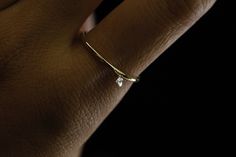 Diamond Solitaire Ring, Solid Gold Ring, Ring Setting, Diamond Solitaire Rings, Dainty Ring, Brilliant Diamond, Jump Rings, Diamond Solitaire, Solitaire Ring