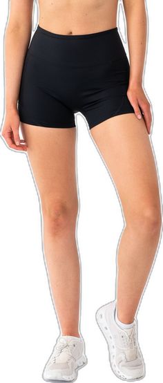 Black Stretch Bottoms With Built-in Shorts, Stretch Running Bottoms, Sports Bottoms With Built-in Shorts And 5-inch Inseam, Functional Swim Bottoms With Built-in Shorts, Versatile Sports Shorts With Elastic Waistband, High Stretch Go-dry Nylon Shorts, Athleisure Compression Bottoms With Built-in Shorts, Moisture-wicking Micro-elastic Nylon Shorts, Solid Color Go-dry Micro-elastic Shorts