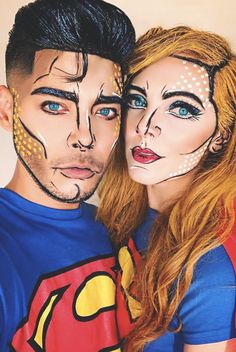 Superpower Beyonce, Comic Book Halloween, Comic Book Makeup, Diy Fantasia, Power Makeup, Comic Book Costumes, Creative Halloween Costumes Diy, Beyonce Lyrics, Character Halloween Costumes