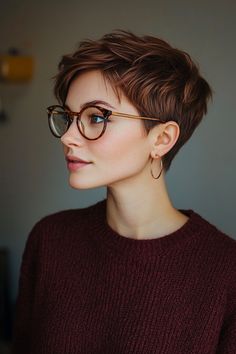 Stay ahead of the curve with 11 innovative pixie haircut styles for 2024! ✨ #PixieCut #HairTrends2024 #StyleInspo Hairstyles For Pixie Hair, 2025 Illustration, Pixie Haircut Styles, Really Short Hair, Haircut Styles, Edgy Short Hair, Greasy Hair Hairstyles, Very Short Hair, Haircuts For Fine Hair