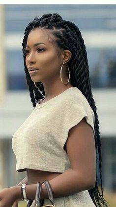 AfroAtitudE Twists Cornrows, Twisted Hair, Twist Braid Hairstyles, Beautiful Braids, Girls Braids, Natural Hair Braids, Hair Braids, African Braids Hairstyles, Braided Hairstyles For Black Women