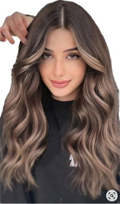 Ash Colour Highlight, Wedding Hair Colour Ideas, Brunette Balayage For Cool Skin Tone, Balayage For Tanned Skin, Balayage Hair For Green Eyes, Hair Colour Ideas For Pale Skin Brown Eyes, Milk Tea Colour With Balayage Highlights, Balayage Hair For Fair Skin, Hair Highlights For Fair Skin Tone