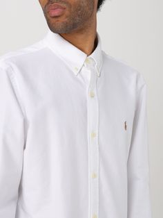 Find RALPH LAUREN Shirt on Editorialist. Shirt POLO RALPH LAUREN Men color White White Polo, Ralph Lauren Collection, Italian Fashion Designers, Ralph Lauren Shirt, Polo Ralph Lauren Mens, Ralph Lauren Men, Italian Fashion, White Shirt, Polo Ralph