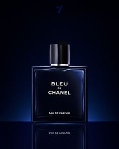 This is the luxury we are able to experience every day with Blue De Chanel 👀 Fragrance Logo, Chanel Perfumes, Chanel Blue, Blue Perfume, Chanel Design, Chanel Perfume, French Luxury, Chanel Chanel