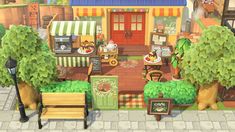 an animal crossing game is shown in this screenshot