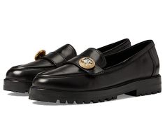 Kate Spade New York Posh Loafer - Women's Shoes : Black : Wear best like the Kate Spade New York Posh Loafer. Leather upper. Leather lining and insole. Slip-on closure type. Stylish buckle. Branded rubber outsole. Imported. Measurements: Heel Height: 1 1 4 in Weight: 1 lb 2 oz Platform Height: 3 4 in Product measurements were taken using size 9, width M. Please note that measurements may vary by size. Kate Spade Loafers, Black Wear, Black Shoes Women, Kate Spade Shoes, Loafers For Women, Shoes Black, Kate Spade New York, Women's Shoes, Kate Spade