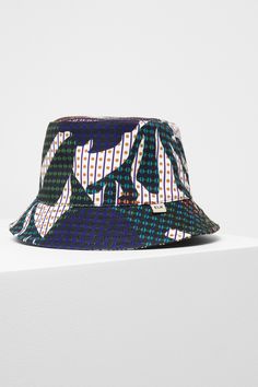 Emra Recycled Canvas Print Bucket Hat product Front JENSA PRINT Vegan Bags, Beautiful Fashion, Beach Day, Canvas Size, Bag Making, Elk, Canvas Fabric, Bucket Hat, Printing On Fabric