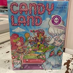 a candy land game sitting on top of a table