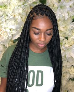 Poppies Flower, Poppies Art, Braids Knotless, Cabello Afro Natural, Small Box Braids, Medium Box Braids, Long Box Braids, Twist Braid Hairstyles