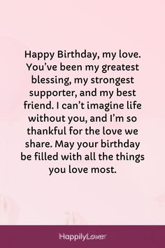 You can say happy birthday to your lovely husband and make him feel special with romantic wishes, sweet messages, heartfelt greetings and short birthday quotes for hubby. From funny to heartwarming, these simple happy birthday to my husband wishes will make him happy and melt his heart.