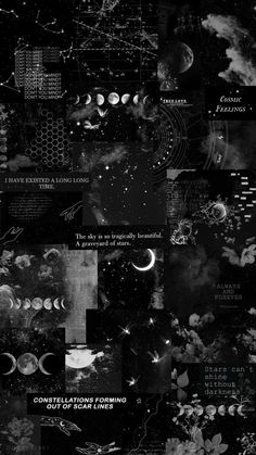 stars universe galaxy planète dark Asthetic Picture Wallpaper Dark, Moon Lockscreen, Uicideboy Wallpaper, Universe Aesthetic, Moon And Stars Wallpaper, Aesthetic Lockscreens, Sassy Wallpaper, Iphone Wallpaper Classy, Pretty Wallpapers Tumblr