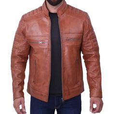 [additional] Men's Cafe Racer Brown Leather Jacket The brown cafe racer jacket is among the best popular leather outfit of every time. Does not make a difference what the weather is. It is twelve months and stays in style. Simply not just it makes you appear amazingly classy and sexy, yet it likewise provides you protection against extreme winter weather. Best Featuring Jacket of the Year Our racer jacket is constructed of super-fit quality material and has appeared with the finest stitching you Brown Cafe Racer Leather Jacket For Fall, Brown Cafe Racer Leather Jacket For Winter, Winter Streetwear Cafe Racer Leather Jacket, Cafe Racer Brown Leather Jacket For Motorcycling, Leather Cafe Racer Long Sleeve Outerwear, Racer Leather Jacket, Man Cafe, Cafe Racer Leather Jacket, Brown Cafe