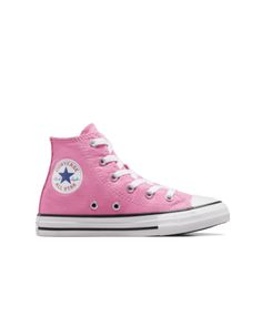 Scaled back in size for the next generation of original thinkers, rockers and artists, this Converse Chuck Taylor All Star remains true to the iconic original with classic details on a comfortable canvas upper. Shown: Pink Style: 3J234-650 Pink Hightop Converse, Xmas List, Pink Style, Converse Chuck Taylor All Star, Chuck Taylor All Star, Converse Chuck, Chuck Taylor, Pink Fashion