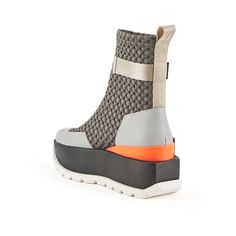 The Roko Bootie II is a functional style for every-day wear, featuring an embossed neoprene upper, nappa leather panels, a platform outsole, a frontal zip closure, and adjustable straps for the perfect fit. The ongoing silhouette returns in new colorways. Narrow Fit - Consider sizing up Heel Height: 60mm/2.36in Embossed neoprene and nappa upper Microfiber lining Rubber outsole Functional Style, Funky Fashion, Vintage Boots, Swag Shoes, Women Boots, Shoe Closet, Sneakers Men Fashion, Boots For Sale, Nappa Leather