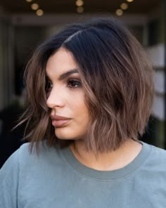 Fall Bob Hairstyles, New Hair Trends, Short Hair Styles For Round Faces, Trending Haircuts, Hairstyles For Round Faces, Popular Hairstyles, Ginger Hair