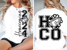 Homecoming Tee Shirts, Hoco Shirt Ideas, Homecoming Tshirts, Homecoming Shirt Ideas, Football High School, Homecoming Football, Homecoming 2024, Hoco 2024, Cheer Gear