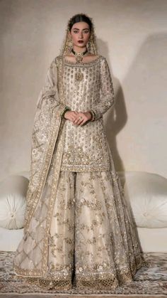 Nikah Outfit, Nikah Dress, Desi Wedding Dresses, Nikkah Dress, Asian Bridal Dresses, Latest Bridal Dresses, Bridal Dresses Pakistan, Pakistani Wedding Outfits, Pakistani Fancy Dresses