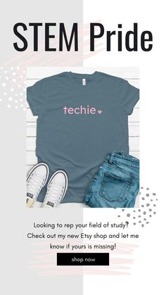 Calling all my fellow STEMinists! If you are a proud woman in STEM, let it be known with this cute design. Perfect gift for the woman in your life studying or working in STEM (science, technology, engineering and math) industries. Great stocking and basket stuffers! Women in STEM - Female Scientist- Smart Girls - Techie - College Major - Girls love Tech - Women in Tech - Girls who code - IT - teacher gift - mom gift - grad gift - stocking stuffer - basket stuffer Woman In Stem, Female Scientist, College Major, Stem Style, Women In Tech, Women In Stem, Tech Girl, Engineer Shirt, Tech Women