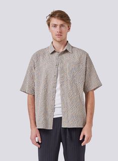 The Homie Shirt in Tokyo Plaid is designed to be your next trans-seasonal wardrobe staple constructed from 100% Linen. Layer it up over a tee or tank for a more casual look and button it up when the formalities kick in. Chest pocket Tortoise shell buttons Constructed from 100% Linen Seasonal Wardrobe, Shell Buttons, Vanuatu, Congo Kinshasa, Zambia, Tortoise Shell, Haiti, Uganda, Ghana