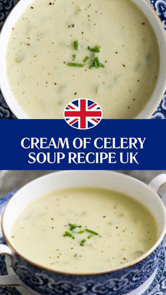 Cream Of Celery Soup Recipe UK​ Celery Broth Soup, Celery Leek Soup, Leftover Celery Recipes, Cream Of Celery Soup Recipes Chicken, Celery Recipes Dinners, Cream Of Celery Soup Recipes, Celery Recipes Soup, Celery Soup Recipes, Recipes With Celery