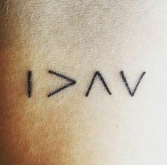 the word va is written in black ink