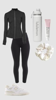 # OODT FOR GILRS # FASHION # OUTFIT Workout Outfit Lululemon, Everyday Pink Outfits, Workout Outfits Inspiration, Gym Fits With Leggings, Lulu Lemon Outfits Winter, Lululemon Inspired Outfits, Basic Outfits Lululemon, Cute Everyday Outfits Pink, Cute Workout Fits Aesthetic