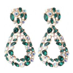 Classic Vintage Chunky Colorful Crystal Hoop Dangle Earrings Enhance your elegance with these stunning earrings that are the perfect statement piece for any formal event. Timeless Design Featuring a vintage style and chunky design, these hoop drop dangle earrings are a timeless classic that will never go out of fashion. Superior Quality Material: Made with high-quality acrylic and rhinestone Metal Type: Crafted from durable zinc alloy Size: 7.4*3.8cm, making them a noticeable accessory Back Find Chic Teardrop Clip-on Earrings For Party, Hoop-shape Metal Clip-on Earrings For Party, Metal Hoop Clip-on Earrings For Party, Elegant Hoop Chandelier Earrings For Party, Elegant Hoop Clip-on Earrings For Party, Chic Teardrop Earrings For Party, Trendy Teardrop Dangle Earrings For Party, Trendy Teardrop Chandelier Earrings For Party, Chic Teardrop Chandelier Earrings For Party