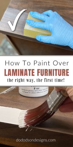 You can paint over laminate or particle board furniture with chalk paint. Go ahead and paint that dresser. I promise you won't be disappointed. No one will ever know! How To Chalk Paint Laminate Furniture, Paint Laminate Wood Furniture, Chalk Paint On Laminate Furniture, Painting Laminate Wood Furniture, Chalk Paint Office Furniture, Restore Laminate Furniture, Best Paint To Paint Furniture, Furniture Makeover Chalk Paint, Refurbish Laminate Furniture