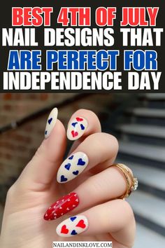 best 4th of July nail designs, 4th of July nails, July 4th nail ideas,  4th of July nails French tip,  simple 4th of July nails designs, 4th of July nails for 2024, summer nails 2024 4th Of July Nails French, 4th Of July Nail, Nails French Tip