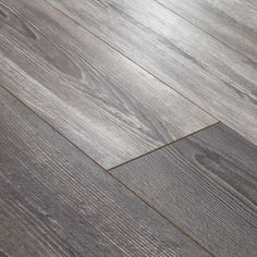 an image of wood flooring that looks like it has been painted grey and white