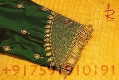 Salwar Ideas, Aari Blouses, Sarees Design, Embroidery Embellishments, Feather Embroidery, Blouse Designs Catalogue, Aari Designs, Aari Blouse