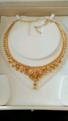 Indian Gold Jewellery Design, Marriage Jewellery, Simple Necklace Designs, Gold Earrings For Kids, Silver Bracelet Designs, Indian Wedding Jewelry Sets, Delicate Gold Jewelry