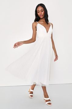 Elegant Sleeveless Mesh Dress For Summer, Elegant Sleeveless Mesh Dress, Elegant Sleeveless Summer Mesh Dress, Elegant Mesh Dress With Spaghetti Straps For Spring, Elegant Spring Mesh Dress With Spaghetti Straps, Elegant Sleeveless Mesh Midi Dress, Chic Sleeveless Mesh Dress, Sheer Sleeveless Elegant Dress For Spring, White Sheer Sleeveless Mesh Dress