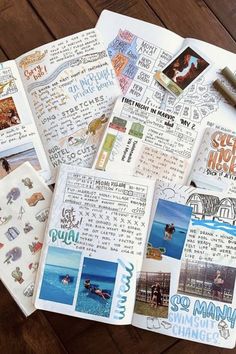 Carnet de voyage - textes et photos Passport Travelers Notebook, Travel Scrapbooking Ideas, Aesthetic Travel Journal, Travel Journal Inspiration, Journaling Travel, Travel Bullet Journal, Creative Travel Journal, Traveling Journal, Living Journal