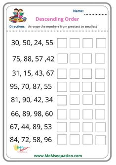 the missing numbers worksheet for kids