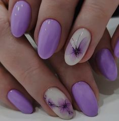 Fake Nails Long, Nail Type, Easter Nails, Nail Length, Purple Nails, Nail Accessories, Flower Nails, False Nails