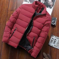 Season:Winter; Fabric:Polyester; Gender:Men's; Occasion:Sports Outdoor; Function:Windproof,Warm; Pattern:Solid Color; Design:Classic Style; Outerwear Type:Padded,Puffer Jacket,Winter Jacket; Listing Date:06/25/2024; Bust:null; Length:null; Shoulder Width:null; Sleeve:null Blue Puffer Jacket, Jacket Puffer, Blue Puffer, Man Down, Winter Jacket Men, Down Parka, Light Blue Color, Mens Outerwear, Wine Red