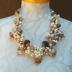 Be Dazzling in 2024!!!!!

Unique Pearl Cluster Bridal Statement Necklace - Bronze & Gold Murano Glass Pendant Collar - Twisted Wire Gift for Her


@TheFinerArtsGallery
@HiddenintheHills
https://blingbeadedbar.etsy.com Bridal Statement Necklace, Twisted Sister, Sister Necklace, Topaz Engagement Ring, Pearl Cluster, Wire Necklace, Rose Quartz Beads, Twisted Wire, Bronze Gold