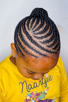 Kids Braided Hairstyles Baby Cornrow Hairstyles, Cornrow Braids For Kids, Braided Styles For Black Girls Kids, Quick Braided Hairstyles For Black Kids, Girl Braids Hairstyles Kids Black, Kids Back To School Hairstyles Black, Toddler Cornrow Styles, Cornrows For Kids, Cornrow Hairstyles For Kids