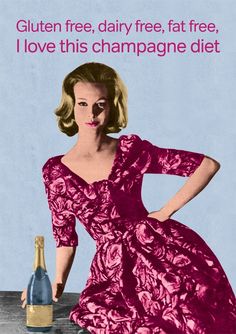 a woman in a pink dress holding a champagne bottle