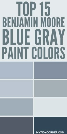 the top 15 blue gray paint colors