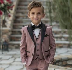 Kid's And Boy's Stylish Formal Dress - Kids & Boys Suit - Suit For Toddler - Boy's Wedding Suit - Gift For Boy's Elegant Suit - Brown Three Piece Two Piece Suit For Boy's Fabric:- Premium Dry clean Recommended Please Check The Standard Sizing Chart Last Picture We make the suit according to our Standard size chart, If you are not sure about Kid's size.  Please Send Me Your Kids Measurement in inches  Please Check the below 1 Jacket Length ? in 2 Shoulder ? in 3 Sleeves Length ? in 4 Вісер- ? in Wedding Dusty Pink, Boys Party Wear, Pink Suits, Stylish Formal Dresses, Suits Groom, Toddler Suits, Elegant Suit, Weight Measurement