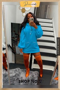 Zipper Stitching Loose Long Sleeve Hooded Sweatshirt Oversized Hoodie Dress, Loose Long Sleeve, Zipper Dress, Oversized Hoodie, Dress Zipper, Oversize Hoodie, Hoodie Dress, A Dress, Women's Fashion Dresses