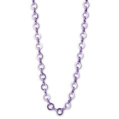 Does she have a passion for purple? Say hello to the charm necklace of her dreams! Add charms to this necklace and customize her collection! features & materials 18" long, fully adjustable Anodized Base Metal WARNING: Choking Hazard - Small parts. Not for children under 3 years. Necklace only, charms sold separately Dua Lipa Concert, Derby Fascinator, Korean Jewelry, The Body Book, Halloween Charms, Jewelry Kits, Charm It, Easter Shopping, Gift Kit