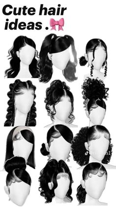 Hairstyles With Curled Hair, Create Pin, Quick Curly Hairstyles, Latina Hair, Mixed Curly Hair, Easy Hairstyles For Thick Hair, Hair Inspiration Long, Quick Natural Hair Styles, Cute Curly Hairstyles