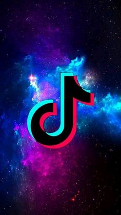 the letter j is surrounded by colorful stars and galaxy in this image, it appears to be made up of neon colors