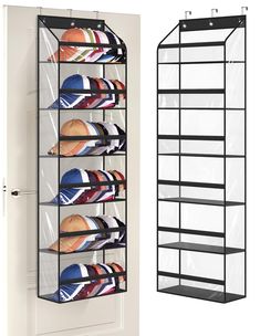 the shoe rack is holding several pairs of shoes