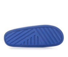 Engineered with lightweight materials, these slides provide a comfortable and easy slip-on experience. Whether you're recovering from an intense workout, or taking it easy by the pool, embrace your feet in calm, cool comfort. Easy slip-on entry, Lightly padded footbed, Textured outsole provides traction, Open toe | Men's Nike Calm Slide Sport Slides Sandals in Game Royal Blue Size 11 Non-slip Foam Slip-on Slides, Nike Non-slip Slides, Sporty Slip-resistant Round Toe Flip Flops, Nike Sporty Slip-resistant Slides, Non-slip Slide Slippers For Swimming, Comfortable Outdoor Slide Slippers, Sporty Slip-resistant Slip-on Flip Flops, Non-slip Blue Flip Flops For Swimming, Foam Slide Sandals With Rubber Sole